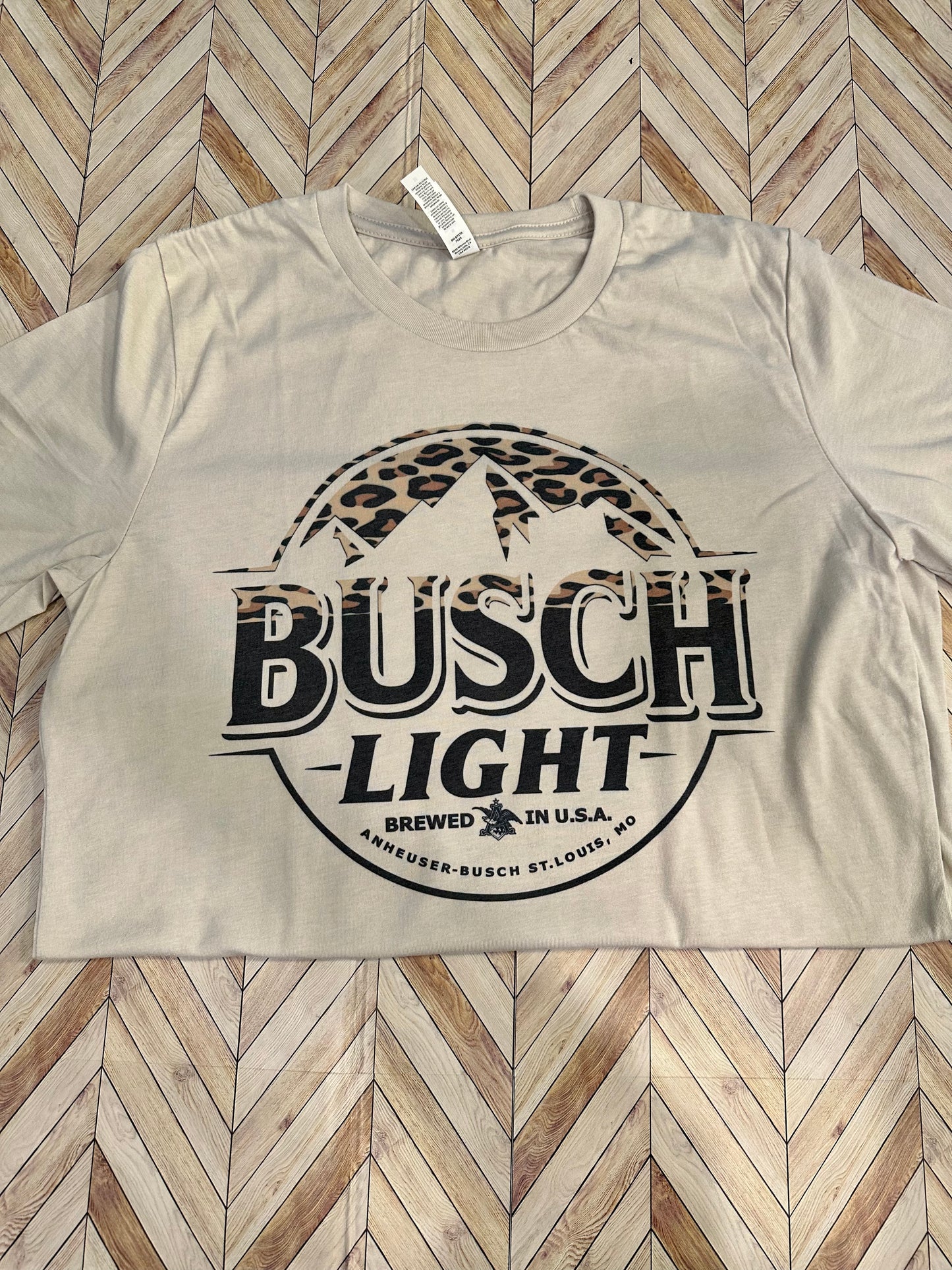 Busch Cheetah Print shirt