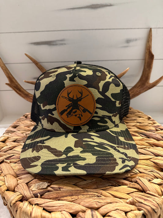 Deer and Fish Hat
